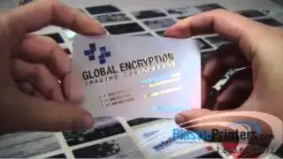 GOLD on a Business Card?? It's possible with hot foil stamping and Plastic Cards!!