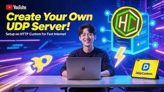 Create UDP Server Account and Setup on HTTP Custom VPN | Fast & Secure Internet Connection
