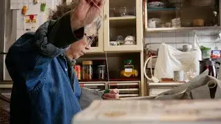 【86歳の団地一人暮らしの日常】鍋つかみ、めかぶ酢醤油あえ