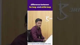 Difference between for loop & While loop| Python interview questions and answers for Data Science