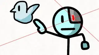 Guys look a birdie animated! | #FlipaClip