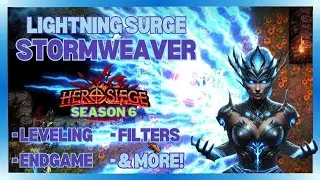 Lightning Surge - Stormweaver | Full Build Guide | Hero Siege - Season 6