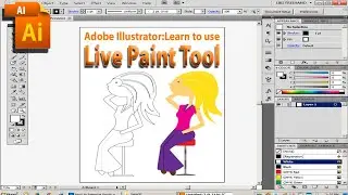 Adobe Illustrator: Learn to use Live Paint in