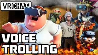 Voice Acting WHATEVER I Wear In VRChat! (VOICE TROLLING)