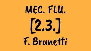 [ 2.3. Brunetti ] | Exercícios de MecFlu