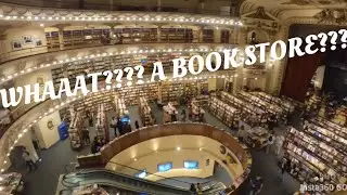 Big ass book store in Buenos Aires Argentina.