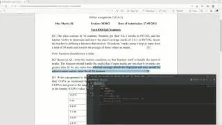 Python Programming: - Problem assignments 1   #13