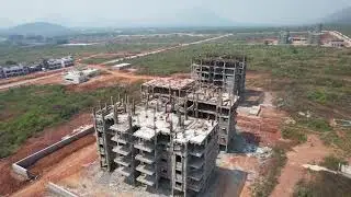 Close Arial View of Buildings 01-03-2025
