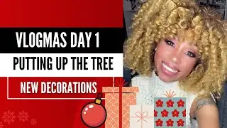 🎄Vlogmas 2025 Day 1 | Decorate the 🎄With Me | Burlington | Advent Calendar & more  #vlogmas2025