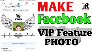 How to make facebook stylish featured photos - grid photos|technicrajkumar|