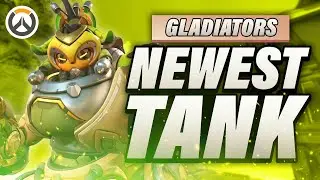 GLADS NEW TANK PLAYS ORISA!