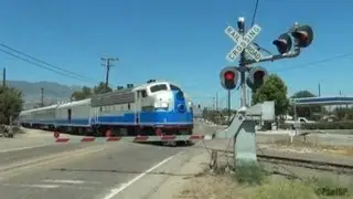 Fillmore & Western on the West part of the Santa Paula Branch with many RARE Railroad Crossings