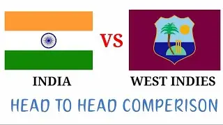 India vs West Indies team head to head comperison (odi t20 test & ipl)