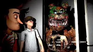 HIDING FROM TWISTED FNAF ANIMATRONICS! - Gmod Hide and Seek