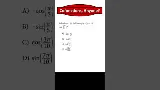 Cofunctions #shorts #math