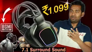 Best Headphones for Gaming under 1000 Rs | Nitho Titan Pro 7.1 Gaming Headphone Unboxing & Review
