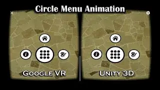 Making Circle Menu Animation in Virtual Reality | Unity Tutorial