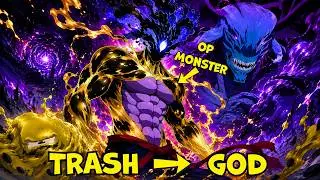 REBORN As Trash Slime, He ABSORBED Everything To Become OP MONSTER - Manhwa Recap