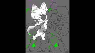 Diana the hyena and Sally acorn
