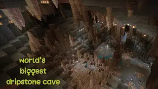 MINECRAFT: Endless dripstone cave...............