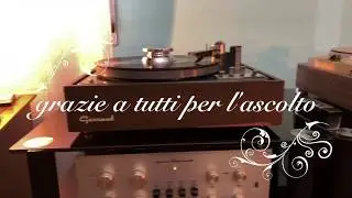 ASCOLTIAMO QUESTO GARRARD LAB 80 appena rimesso a puntino! 