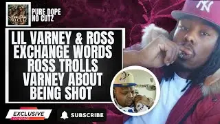 Lil Varney & Ross Exchange Words Varney Being Shot & Lil Durk Comes Up#otf #lilvarney #durk #durkio