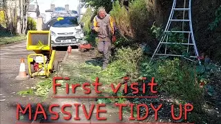 First visit MASSIVE TIDY UP at the quarry