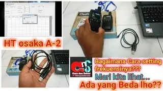 Cara Setting/Program Frekuensi Ht Osaka A-2#Ht#settings#frekuensi
