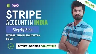 Create Stripe Payment Gateway Account in India 2024 | #stripe #shopify #woocommerce