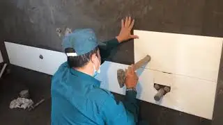 Kỹ thuật ốp gạch men tường phòng vệ sinh - Kinh nghiệm thi công