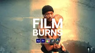 Premium Overlays Film Burns (After Effects - Premiere Pro Mogrts)