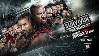WWE Survivor Series: War Games - The OG Bloodline vs The New Bloodline (War Games Match) | WWE 2K24