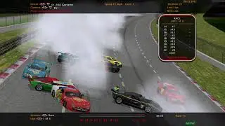 Huge Crash at High Speed Ring WGP