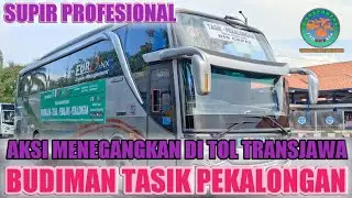 Menegangkan! Bus Budiman Pekalongan Mengejar Bus Shantika dan Beragam Lakalantas Tunggal