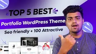 Top 5 Best Portfolio WordPress Themes🔥Creative Personal Portfolio & Agency WordPress Themes