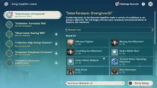 Interference: Overgrowth | Energy Amplifier: Lemma | Genshin Impact 4.8