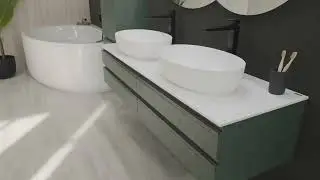 Bathroom furniture Alexis