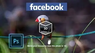 How to Making Facebook 3D Photo In Photoshop