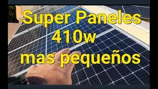 Nuevos Paneles 🌞⚡más potencia menos espacio