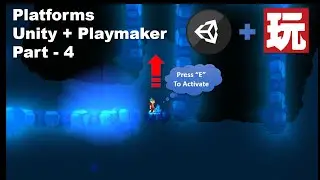 2D Platformer with Unity and Playmaker - Create a Controllable Elevator Platform