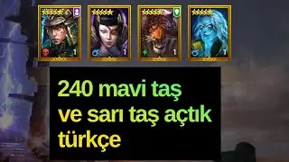 Sarı Ve Mavi Taşlara  Yine Efso Aldık  Türkçe Rehberi Raid Shadow Legends