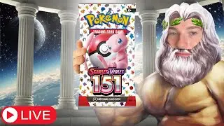 HUNTING GOD PACKS! Opening 151 Pokemon Cards!