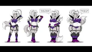fat furs and anime girls weight gain.