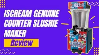 iscream Genuine ICEE Brand Counter-Top Sized ICEE at Home Slushie Maker Review