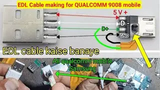 edl cable for qualcomm 9008 mode | EDL Mode on Samsung QualcommPhone Without Open Using Edl Cable
