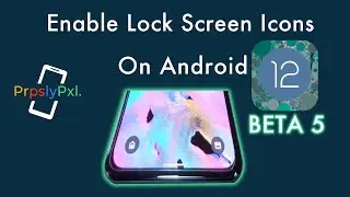 How to Enable Lock Screen Icons on Android 12 Beta 5