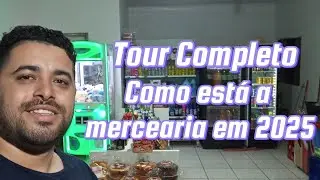 Tour completo na mercearia/terceiro mês da mercearia