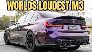 BMW G80/G82 M3/M4 F1 Exhaust System | 4K SOUND CLIP LOUD!!