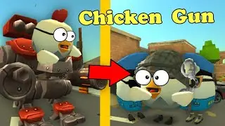 ПОИМКА БОТАНИ В ЧИКЕН ГАН?(CHICKEN GUN) МИНИ-ФИЛЬМ "РОБО АТАКА"