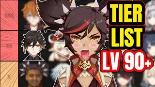 TIER LIST LV 90 |  GENSHIN IMPACT